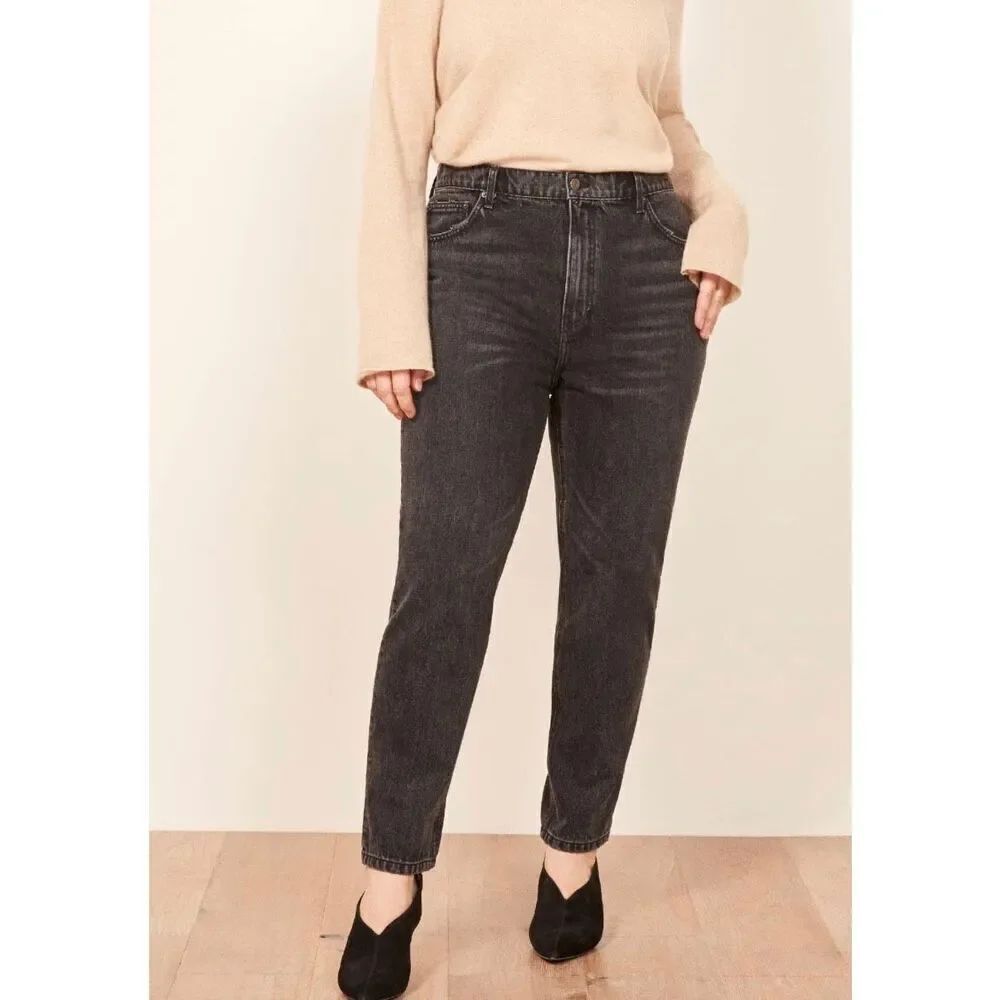 Reformation Cigarette Cropped Jeans